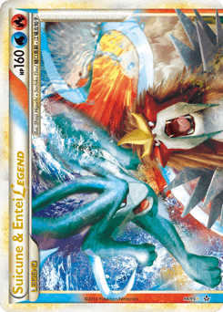 Suicune & Entei LEGEND 94/95 — HS—Unleashed