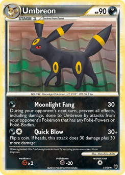 Umbreon 10/90 — HS—Undaunted