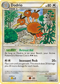 Dodrio 11/90 — HS—Undaunted