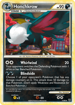 Honchkrow 15/90 — HS—Undaunted