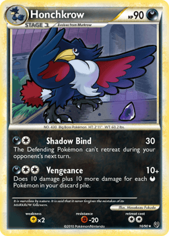 Honchkrow 16/90 — HS—Undaunted