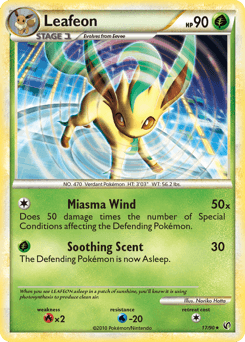 Leafeon 17/90 — HS—Undaunted