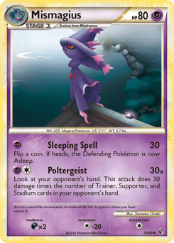 Mismagius 19/90 — HS—Undaunted
