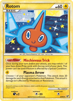 Rotom 20/90 — HS—Undaunted