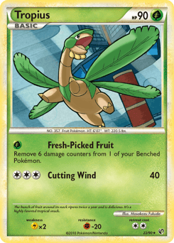 Tropius 22/90 — HS—Undaunted