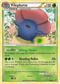 Vileplume 24/90 — HS—Undaunted