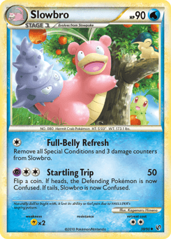 Slowbro 38/90 — HS—Undaunted