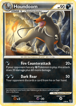 Houndoom 5/90 — HS—Undaunted