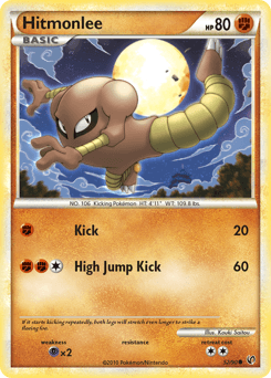 Hitmonlee 52/90 — HS—Undaunted