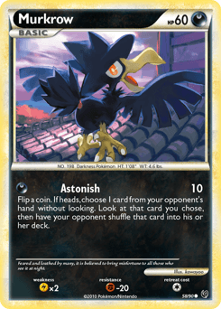 Murkrow 58/90 — HS—Undaunted