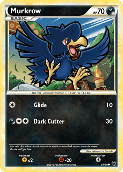 Murkrow 59/90 — HS—Undaunted
