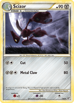 Scizor 7/90 — HS—Undaunted