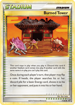 Burned Tower 71/90 — HS—Undaunted