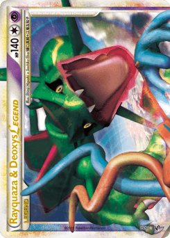 Rayquaza & Deoxys LEGEND 89/90 — HS—Undaunted