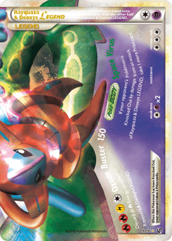 Rayquaza & Deoxys LEGEND 90/90 — HS—Undaunted