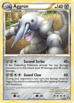 Aggron 1/102 — HS—Triumphant