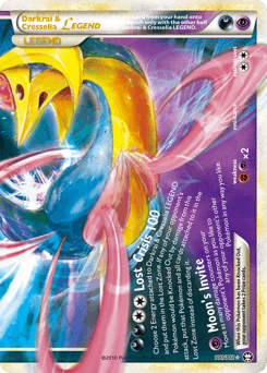 Darkrai & Cresselia LEGEND 100/102 — HS—Triumphant