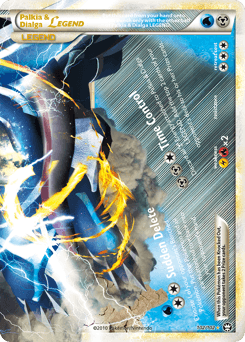 Palkia & Dialga LEGEND 102/102 — HS—Triumphant