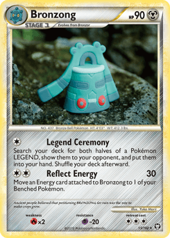Bronzong 15/102 — HS—Triumphant