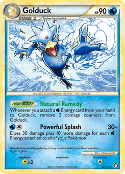 Golduck 22/102 — HS—Triumphant