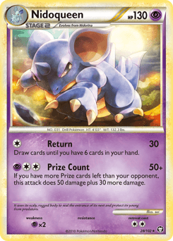 Nidoqueen 28/102 — HS—Triumphant
