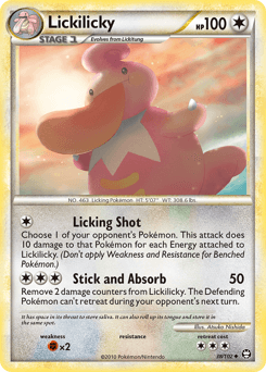 Lickilicky 38/102 — HS—Triumphant