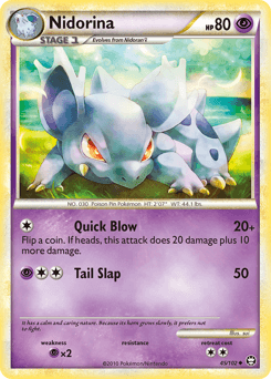 Nidorina 45/102 — HS—Triumphant
