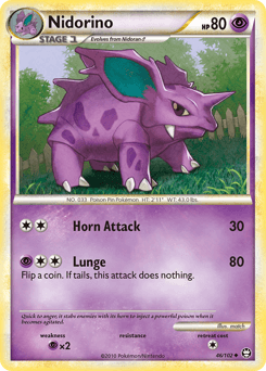 Nidorino 46/102 — HS—Triumphant