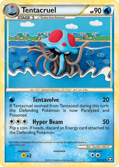 Tentacruel 50/102 — HS—Triumphant