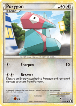 Porygon 73/102 — HS—Triumphant