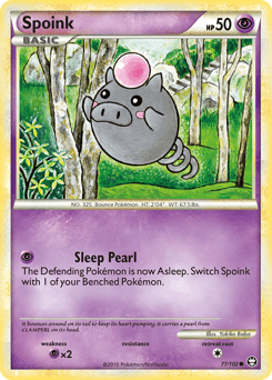 Spoink 77/102 — HS—Triumphant
