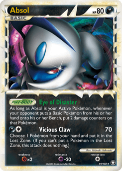 Absol 91/102 — HS—Triumphant