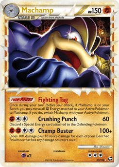 Machamp 95/102 — HS—Triumphant