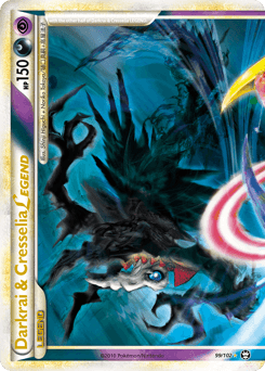 Darkrai & Cresselia LEGEND 99/102 — HS—Triumphant
