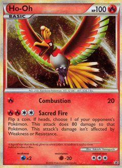 Ho-Oh HGSS01/25 — HGSS Black Star Promos