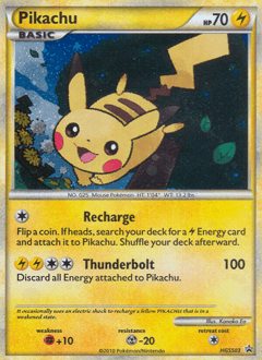 Pikachu HGSS03/25 — HGSS Black Star Promos