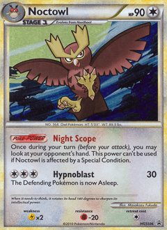 Noctowl HGSS06/25 — HGSS Black Star Promos