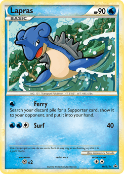 Lapras HGSS14/25 — HGSS Black Star Promos