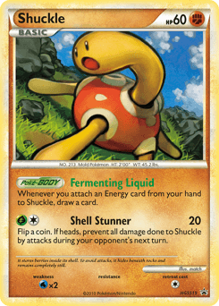 Shuckle HGSS15/25 — HGSS Black Star Promos