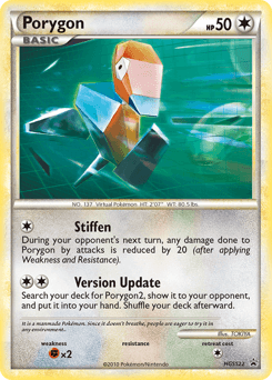 Porygon HGSS22/25 — HGSS Black Star Promos