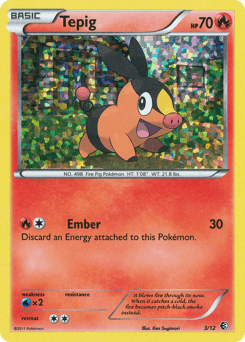 Tepig 3/12 — McDonald's Collection 2011