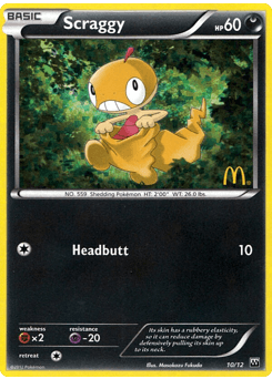 Scraggy 10/12 — McDonald's Collection 2012