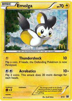 Emolga 6/12 — McDonald's Collection 2012