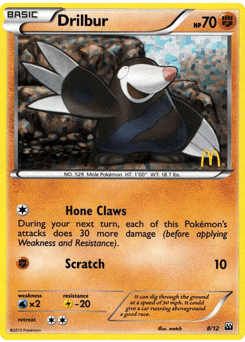 Drilbur 8/12 — McDonald's Collection 2012