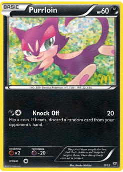 Purrloin 9/12 — McDonald's Collection 2012