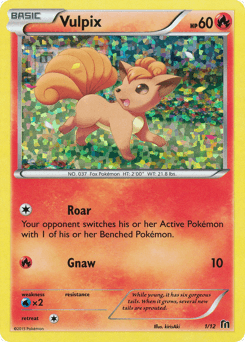 Vulpix 1/12 — McDonald's Collection 2016