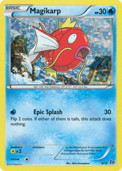 Magikarp 4/12 — McDonald's Collection 2016