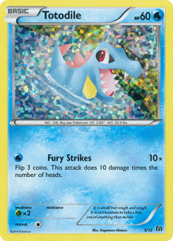 Totodile 5/12 — McDonald's Collection 2016