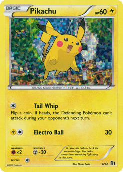 Pikachu 6/12 — McDonald's Collection 2016