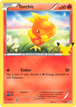 Torchic 11/25 — McDonald's Collection 2021